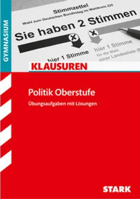 Obrázek produktu pro Klausuren Politik Oberstufe