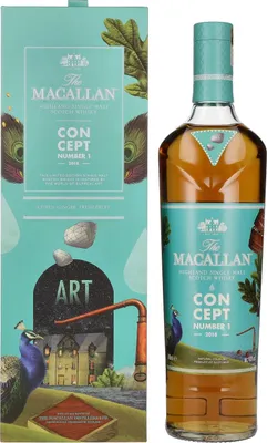 Produktbild von The Macallan CONCEPT N° 1 Limited Edition 2018 40% Vol. 0,7l in Geschenkbox