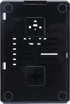 Obrázok produktu pre Kryt pre Raspberry Pi 4 Model B ABS Case Chladiaci obal na mikropočítač s protišmykovou podložkou