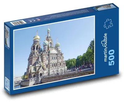 Obrázek produktu pro Puzzle 500 Chrám v Petrohradu - martinpuzzle