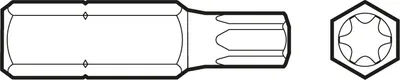 Produktbild von DMX - BIT TORX-Schraubendreher-Bit
