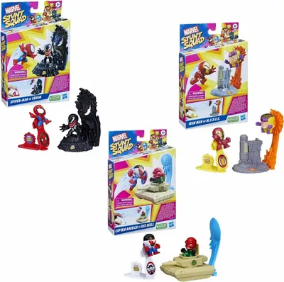 Produktbild von Marvel F68955L1, Aktion/Abenteuer, 4 Jahr(e), Mehrfarbig, Kunststoff
