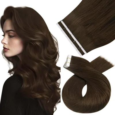 Immagine prodotto di Ciuffi di capelli in vera cheratina da applicare con nastro adesivo