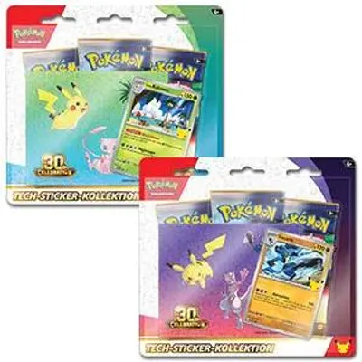 Produktbild von Pokémon|Amigo POK 30 Jahre Tech-Sticker-Koll.