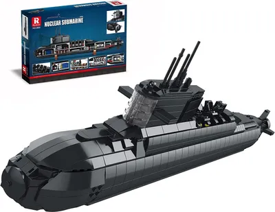 Produktbild von Spielzeug Reobrix Konstruktionsspielsteine 800 Strategisches Atom-U-Boot MOC Klemmbausteine 1498PCS Baukästen Geschenk Modell Kinder