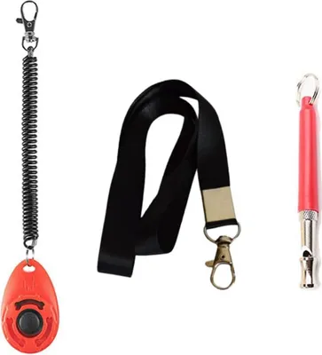 Produktbild von Klicker, Pfeifen und Lanyards für Hundetraining - Hundeerziehung