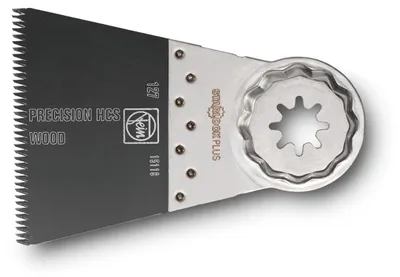 Image de Lame de scie de précision bois E-Cut HCS Starlock Plus FEIN - 50x65 mm - 63502127210