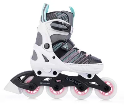 Produktbild von Tempish Systent Girl Duo Adjustable Kinder-inlineskates Grau EU 33-36 Mädchen Grau EU 33-36