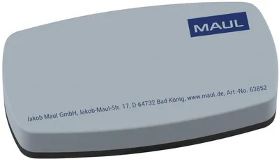 Produktbild von Tafelwischer Maulcleany magnetisch grau Packung mit 10 Stück
