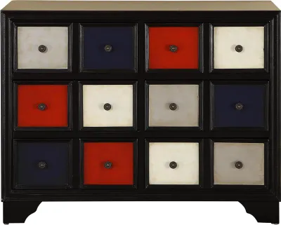 Produktbild von Kommode Apotheken Schubladenschrank Schrank echt holz Schubladenschrank Schrank