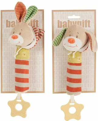 Immagine prodotto di Sonaglio e anello da dentizione Babygift 25 cm 25cm