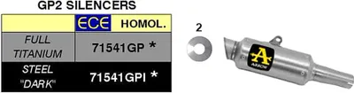 Image de Silencieux ARROW gp2 pour Kawasaki Z 400