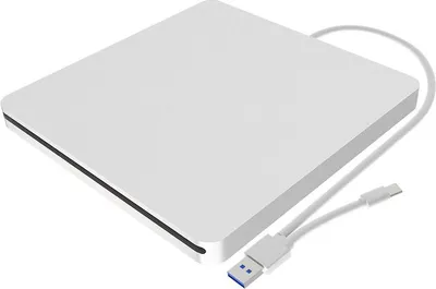 Immagine prodotto di Unità combinata DVD/CD USB esterna, portatile, sottile, lettura/scrittura 24X, Plug&Play, compatibile con Windows, adattatore tipo C, per laptop/PC
