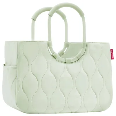 Produktbild von Reisenthel loopshopper L, Mintfarbe, Polyester, Stoffbeutel, Muster, 25 l, 460 mm