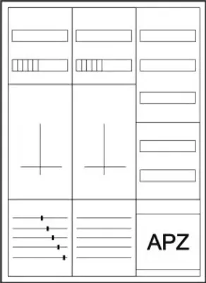 Produktbild von EATON ZSD-ZZV-1100/APZ 191010 Zähler-Komplettschrank 191010