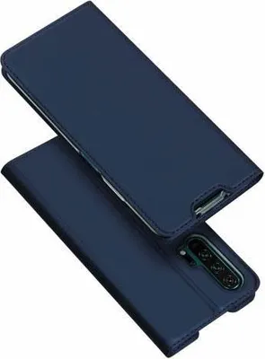 Produktbild von Slim TPU Booklet Blau kompatibel mit Honor 20 Pro