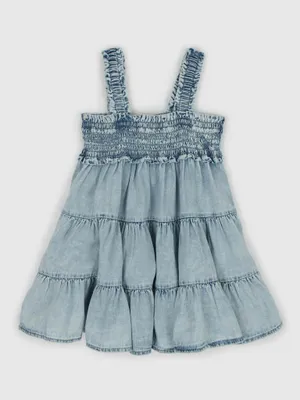 Obrázok produktu pre GAP Detské džínsové šaty 600678-00__18-24M