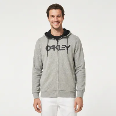 Produktbild von Kapuzenpullover OAKLEY Mark II Full Zip Athletic Heather Grey Grau L