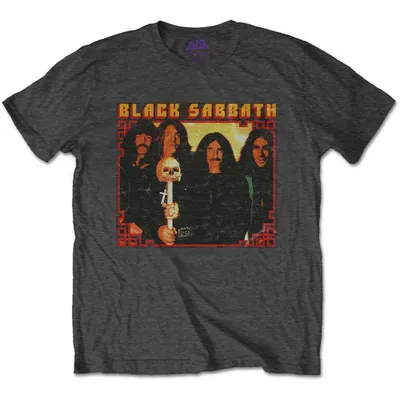 Produktbild von Black Sabbath Japan Photo Charcoal Grey M T-Shirt