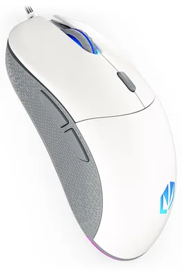 Produktbild von ENDORFY Maus für Gamer GEM Onyx White, ARGB, Gewicht 67g, 8000 DPI