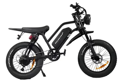 Imagen del producto de Bicicleta eléctrica - Bicicleta eléctrica para todo terreno - Motor sin escobillas de 1500 vatios - Batería de litio extraíble de 48 V y 20 Ah - Ruedas de 50,8 cm - Suspensión completa - Color negro