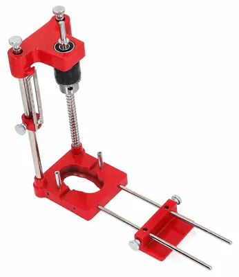 Präzisionsbohrlehre aus Aluminium, verstellbar, für Möbelbau