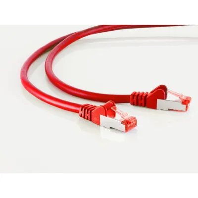 Produktbild von Patchkabel cat6A S/FTP PIMF Halogenfrei rot 7,5m