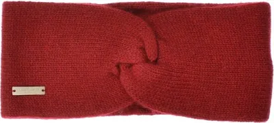 Seeberger Edles Stirnband aus reinem Cashmere in rot