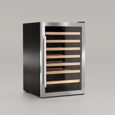 Produktbild von Weinkühlschrank Les Petits Champs 48 Flaschen - freistehend - 128 L - 5 bis 22°C - Stahl