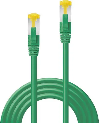 Image de LINDY Patchkabel Cat6A RJ45 S/FTP Cat7 LSZH Kabel grün 20m