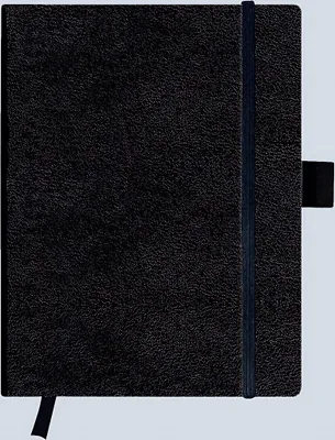 Produktbild von Herlitz 11155843, Einfarbig, Schwarz, 96 Blätter, 80 g/m², Kariertes Papier, Universal