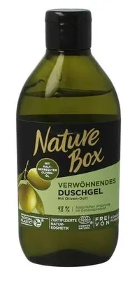Obrázek produktu pro Nature Box, Żel pod prysznic, oliwka, 250ml (PRODUKT Z NIEMIEC)