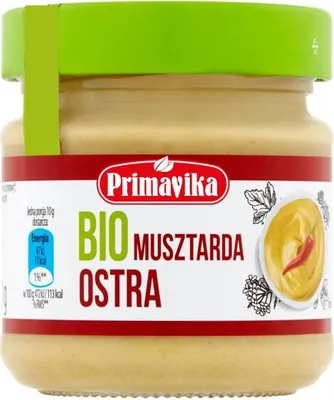 Obrázok produktu pre HORČICAPIKÁVA 170 g - PRIMAVIKA (PRIMAECO)