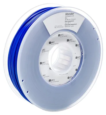 Obrázok produktu pre ULTIMAKER B.V. Ultimaker PLA – M0751 Blue 750 – 211399 Filament PLA 2,85 mm modrý 750 g