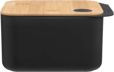 Produktbild von Maku rPET-Aufbewahrungsbox | Recycelt | Bambusdeckel | 1,1 l.