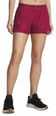 Produktbild von Under Armour Tech Play Up 2in1 Kurze Hose Rot M Frau Rot M