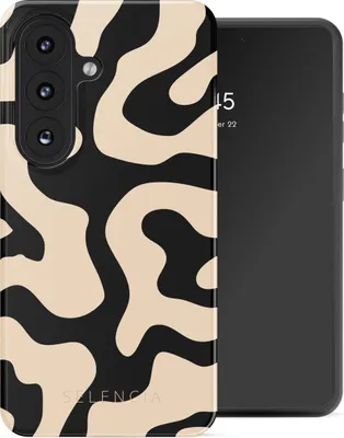 Productafbeelding van Selencia Vivid Backcover met MagSafe voor de Samsung Galaxy S26 - Art Wave Black