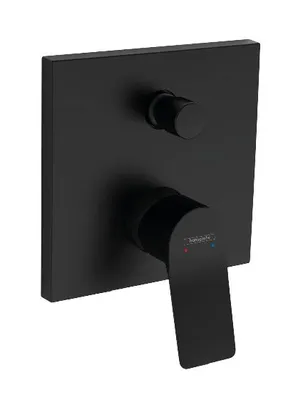 Zdjęcie produktu dla Czarna bateria wannowa Hansgrohe Vivenis 75415670
