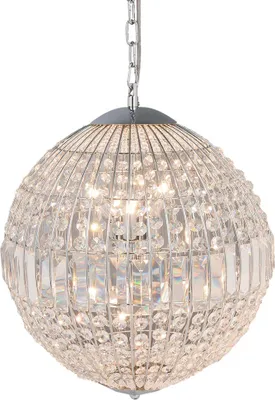 Immagine prodotto di Lampadario Clayre & Eef Ø 40x48 cm Metallo color argento