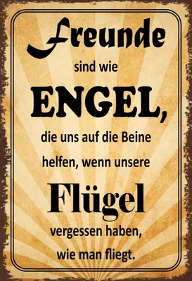 Produktbild von vianmo Holzschild 30x20 cm Freunde sind wie Engel die uns Familie