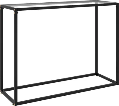 Obrázok produktu pre Konzolový stolík priehľadný 100x35x75 cm tvrdené sklo