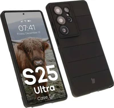 Produktbild von Bizon Case Tur Samsung Galaxy S25 Ultra schwarz