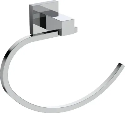 Image de Anneau porte-serviette en chrome
