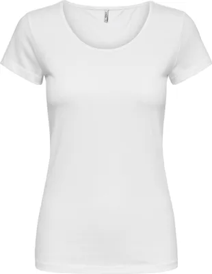 Produktbild von ONLY 15205059, T-Shirt, Erwachsener, Weiblich, Weiß, White / White, XL