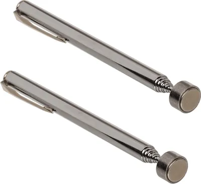 Produktbild von 2x Teleskop Magnetheber 62 cm Magnetstab Magnetgreifer Zugkraft 900g Magnet Greifer Stab Heber