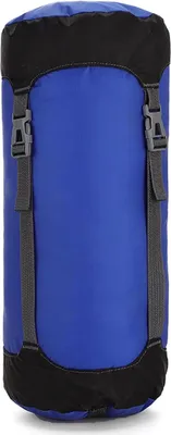 Image de TRIWONDER Sac de compression hydrofuge et ultraléger, sac de rangement pour sac de couchage - Bleu