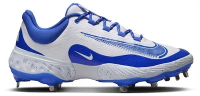Produktbild von Nike Alpha Huarache Elite 4 Low White Hyper Royal - EU 49.5