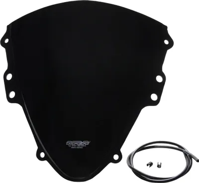 Zdjęcie produktu dla Szyba przednia MRA oryginalna przednia szyba O czarna z ABE do Suzuki GSX R 600