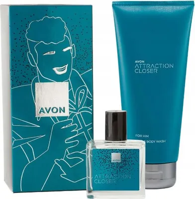 Produktbild von AVON Attraction Closer Eau de Toilette und Duschgel für Ihn
