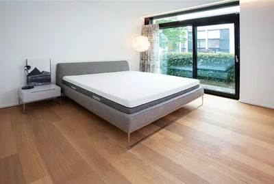 Immagine prodotto di Materasso Genius eazzzy Deluxe 100x200 cm - materasso ortopedico in schiuma visco-fredda a 8 zone e alto 20 cm, grado di rigidità H2-H3 | comfort,